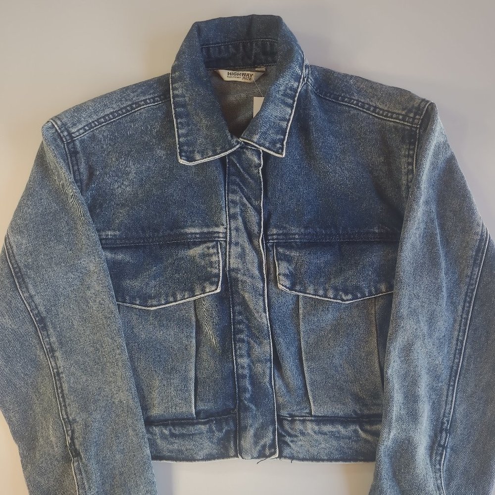 Highway Denim Women's Jacket Medium Washed - Small